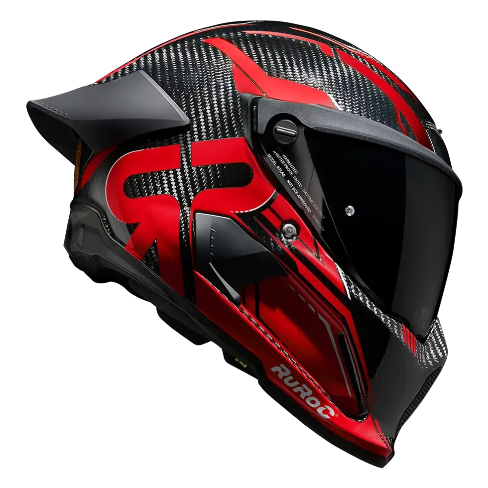 Ruroc ATLAS 4.0 Track Inferno Red Helmet | 7aftermarket Dubai UAE –  Advanced After-market Solutions & Parts for Auto-Moto Enthusiasts